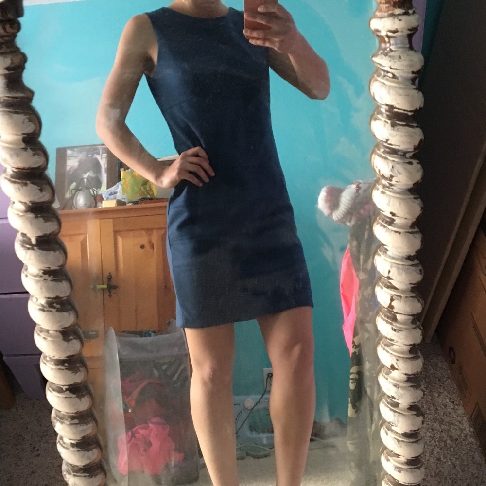 Blue dress